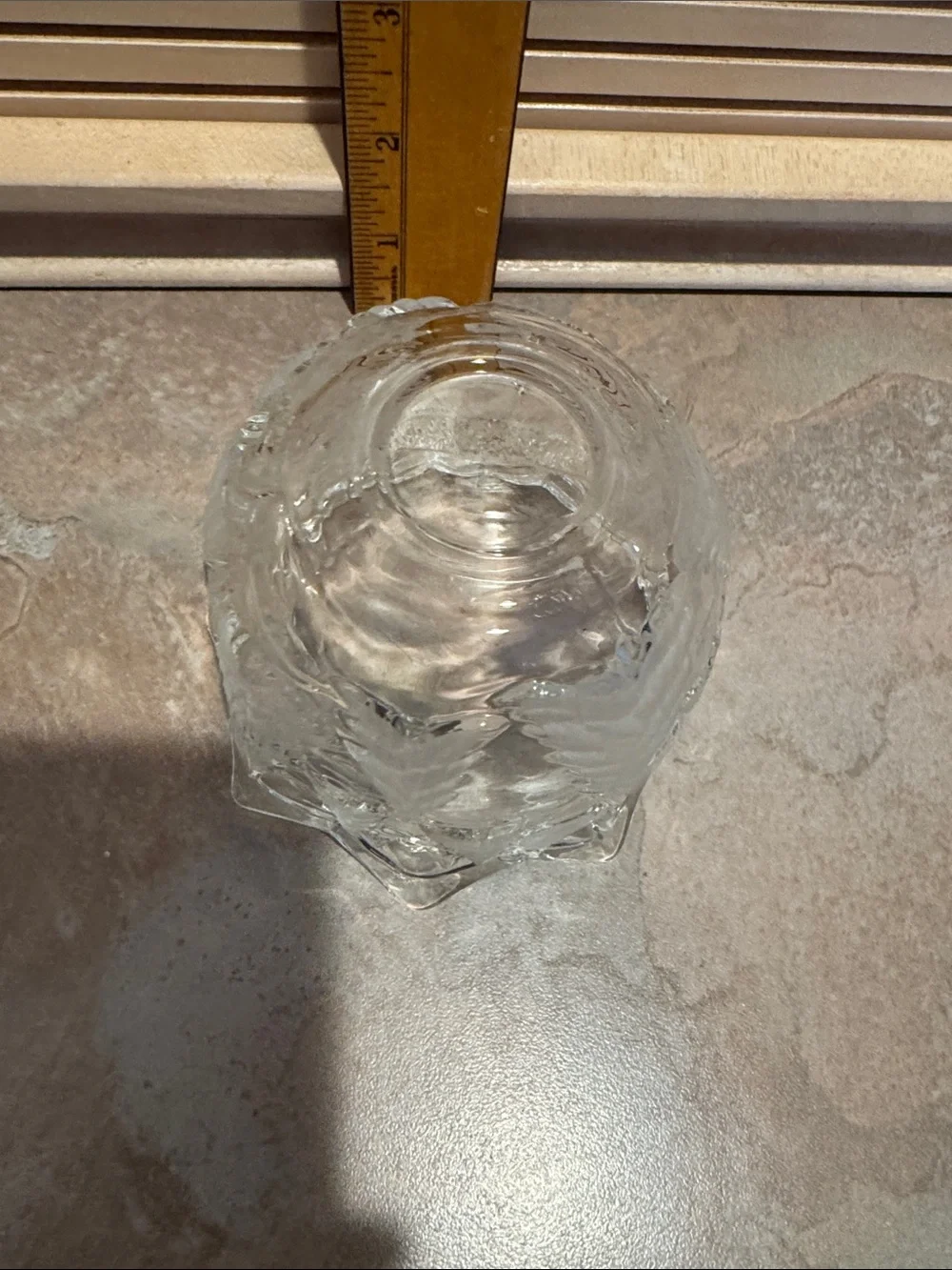 Mikasa Clear Glass  Tea Light Holder